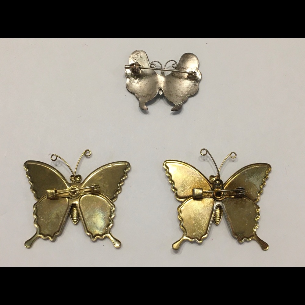 Bundle of Butterfly Brooches - Picture 2 of 7